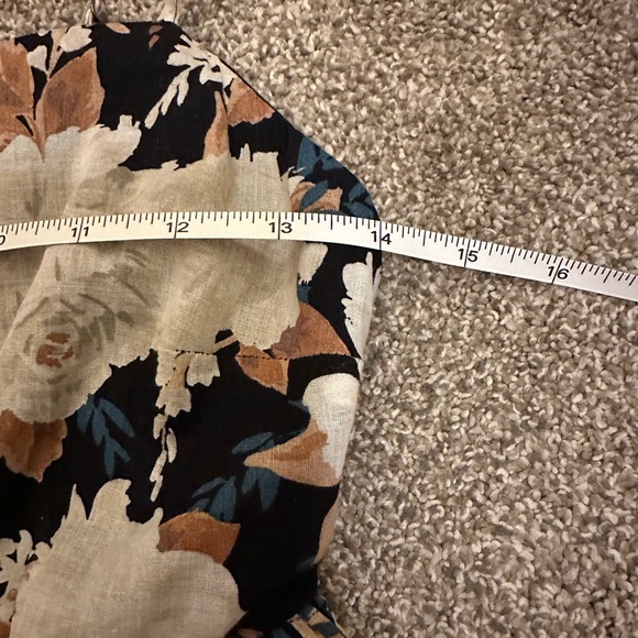 Abercrombie & Fitch floral maxi dress. Adjustable spaghetti straps Sz small - Picture 5 of 7